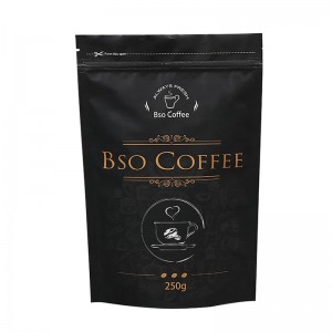 Индивидуальные логотипы для кофе в пакетиках многоразовые стоячие сумки на молнии Упаковочные пакеты для кофе