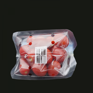 Экологичный прозрачный пластиковый пакет для овощей и овощей с вентиляционными отверстиями